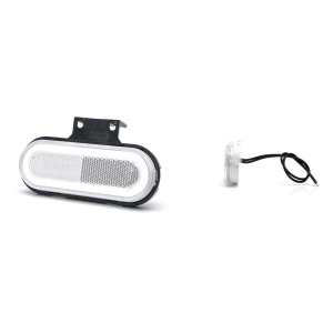 LAMPA GABARIT LED 1401 W198, 12V-24V, POZITIE ALB WAS - Img 31