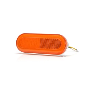 LAMPA GABARIT LED 1420 W198, 12V-24V, POZITIE PORTOCALIU CU SEMNALIZARE WAS - Img 21