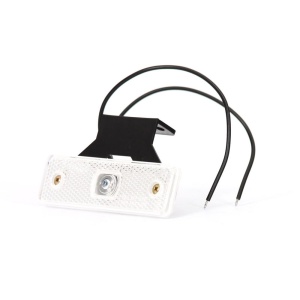 LAMPA GABARIT LED 219Z W44, 12V-24V, POZITIE ALB WAS - Img 11
