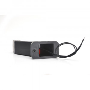 LAMPA GABARIT LED CU BRAT 1165L W168.1, 12V-24V, POZITIE ALB / ROSU / PORTOCALIU STANGA WAS - Img 7