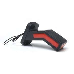 LAMPA GABARIT LED CU BRAT 1167P W168.2, 12V-24V, POZITIE ALB / ROSU / PORTOCALIU DREAPTA WAS - Img 12
