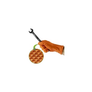 MANUSI DIN NITRIL DE CULOARE ORANGE 7.0 MARIMEA: XL (90BUC) JBM - Img 5