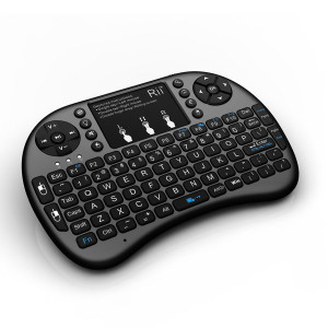 Mini tastatura wireless smart tv, pc, tableta, ps3, touchpad compatibila android, rii i8+ - Img 1