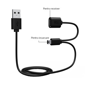 Mini tastatura wireless smart tv, pc, tableta, ps3, touchpad compatibila android, rii i8+ - Img 7
