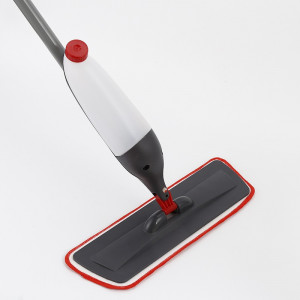 Mop cu pulverizator, capacitate rezervor 750 ml, cap curatare 180 grade, laveta microfibra detasabila, multisuprafete - Img 4
