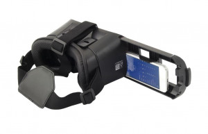Ochelari vr 3d cu telecomanda bluetooth, control jocuri - Img 1