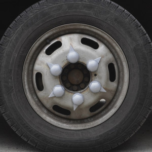 SET 10 BUCATI CAPAC PLASTIC PENTRU PREZON ROATA CU INDICATOR 33' GRI 54.5 MM - Img 3