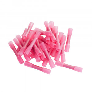 SET 100 MANSOANE TERMOCONTRACTABILE DE LIPIT ROSII 4MM - Img 2