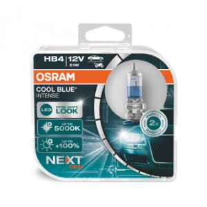SET 2 BECURI 12V HB4 51 W COOL BLUE INTENSE NextGen OSRAM - Img 1