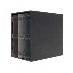 Set 3 albume foto elegance, 10x15, 600 poze, piele eco, cutie decorativa - Img 2