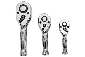 SET 3 CLICHET SCURT 1/2 3/8 1/4 INCH - CROM