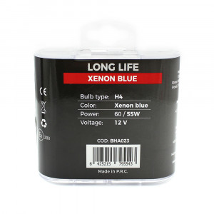 Set de 2 becuri Halogen H4 + 100% Intensitate - LONG LIFE - CARGUARD - Img 6