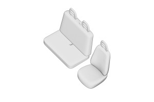 SET HUSE SCAUN IVECO DAILY (2+1) 2011-2014 - Img 2
