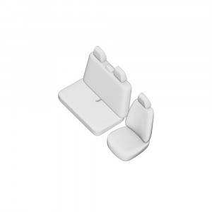 SET HUSE SCAUN RENAULT TRAFIC (2+1) 2004-2014 - Img 6