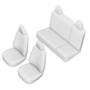 SET HUSE SCAUN SKODA FABIA 2008-2014 (BANCHETA FRACTIONATA) - Img 9