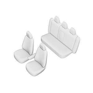 SET HUSE SCAUN TOYOTA COROLLA 2007-2013 (BANCHETA FRACTIONATA) - Img 9