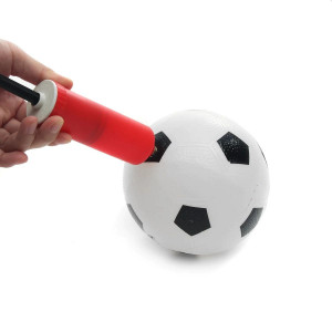 Set poarta cu plasa pentru fotbal, minge, pompa, 120x57x83 cm - Img 5