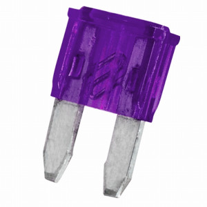 Siguranta mini tip "cutit"11x8,6mm3A - Img 1