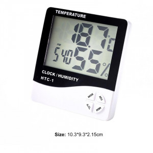 Statie meteo cu higrometru, ecran lcd, alarma, afisaj ora, data, calendar - Img 8