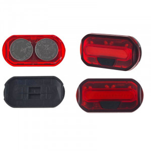 Stop pentru bicicleta, 15 led-uri, alimentare 2 baterii cr2032, 2 moduri iluminare - Img 5