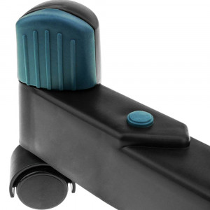 Suport mobil pentru unitate pc, ajustabil 8-25 cm, 4 roti pivotante, negru - Img 11