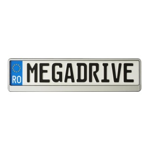 SUPORT NUMAR INMATRICULARE MEGA DRIVE CHROME 1 BUC - Img 10
