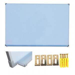 Tabla magnetica whiteboard, 90x120 cm, rama aluminiu slim, suport markere - Img 5