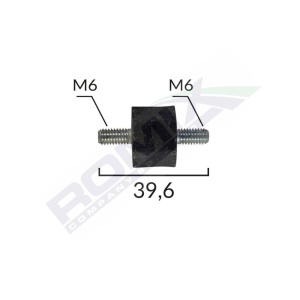 TAMPON CAUCIUC PENTRU VW, SEAT, FORD M6X39.6MM SET 5BUC - Img 3