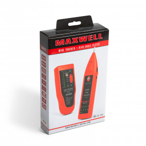 Tester pt. perechi de cabluri, cu LED. Tester cablu RJ45 Maxwell Digital - Img 7