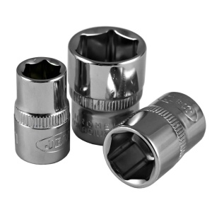 TUBULARA HEXAGONALA CROMATA 3/8 INCH 16MM - Img 2