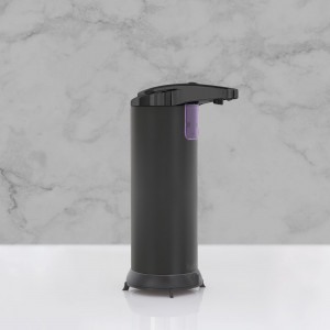 Vog und Arths - Dozator automat de săpun lichid - 220 ml- stand alone, cu baterie - negru mat - Img 1