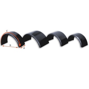 APARATOARE NOROI SEMICERC PLASTIC 650 X 1300 X 1900 MM HICO - Img 2