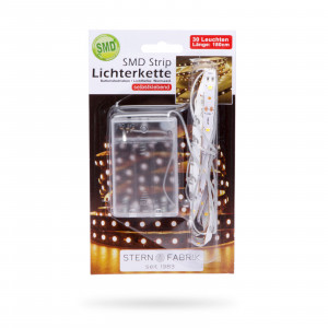 Bandă LED - alb cald - 1 m - cu baterii 3xAA - Img 3