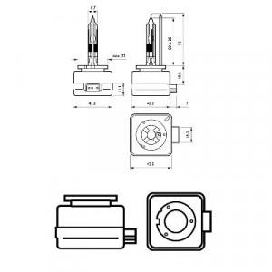 BEC XENON 85V D1R 35W VISION PHILIPS - Img 3