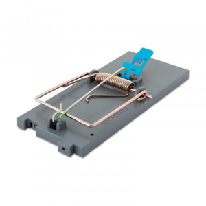 Capcana pentru rozatoare, functie double trap, 19x8 cm, silverline - Img 1