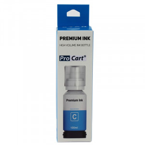 Cerneala compatibila premium epson l103 ecotank, flacon xxl 100 ml culoare cyan