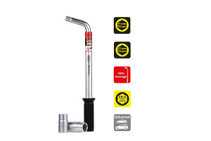 CHEIE PENTRU ROTI TIP L EXTENSIBILA 17/19/21/23mm - Img 1