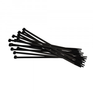 COLIERE NYLON NEGRE REZISTENTE UV 4.8X250MM SET 100BUC - NORMA - Img 2