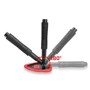 CURATITOR PARBRIZ PREMIUM ALUMINIU EXTENSIBIL 33-50CM CU MICROFIBRA - Img 14