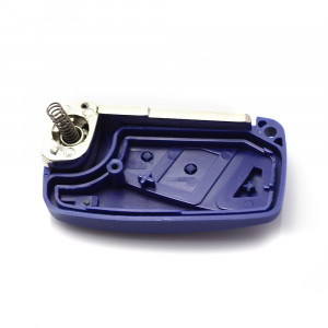 Fiat - Carcasa cheie tip briceag, 3 butoane, albastru - Img 3
