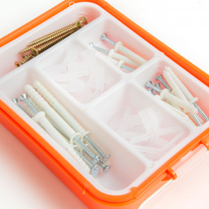 HANDY - Set de şuruburi cu diblu - 60 piese/cutie - Img 2
