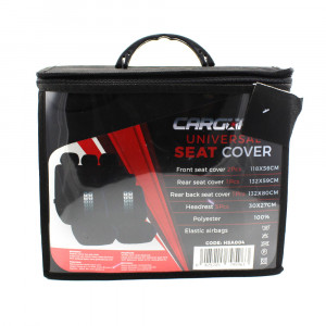 Huse universale pentru scaune auto - negre - CARGUARD - Img 2