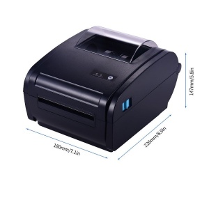 Imprimanta termica portabila awb-uri 110 mm, usb, lan, wifi, windows/android/ios, viteza 160mm/s - Img 11