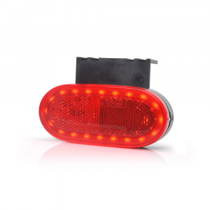 LAMPA GABARIT LED 1387 W197, 12V-24V, POZITIE ROSU WAS - Img 5