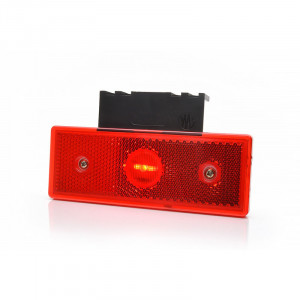 LAMPA GABARIT LED 1413 W201, 12V-24V, POZITIE ROSU WAS