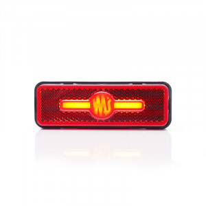 LAMPA GABARIT LED 2034 W254, 12V-24V, POZITIE ROSU WAS - Img 4