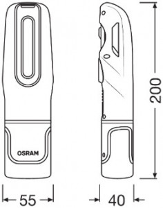 LAMPA INSPECTIE OSRAM LEDINSPECT MINI250 - Img 3