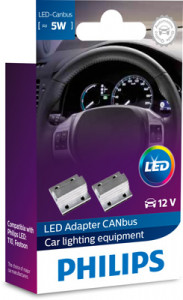 LED CANBUS CONTROL 12V 5W SET 2 BUC PHILIPS - Img 3