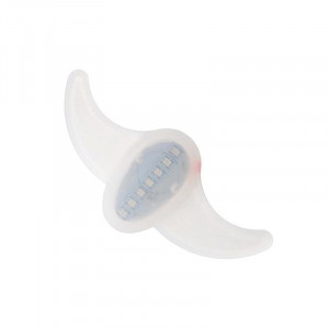 Lumini spite bicicleta, led rgb, 12 modele luminoase, senzor miscare, baterii cr2032 - Img 8