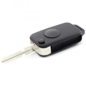Mercedes Benz - Carcasa tip cheie briceag cu 1 buton, lama 2 "piste" - Img 5